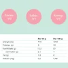 Splinternuwe jy Nutrition label dieetskommel nutrition label Splinternuwe Jy gesondheidsproduk dieetproduk dieet gesondheid nuwe jy vanilla proteïen proteïen dieetskommel